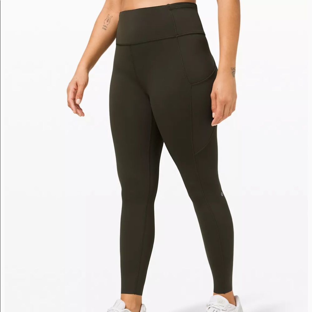 Lululemon fast and free leggings